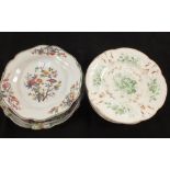 Various Victorian plates,