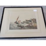 An American Currier & Ives print, the Deacons Mare, Pears Soap print and E.H.