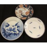 An 18th Century Chinese Imari pattern plate,