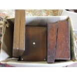 Victorian Rosewood and other boxes (for restoration)