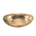 A Tiffany Silver oval dish, No.