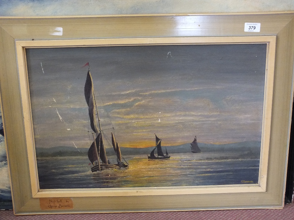 Nautical paintings, George Barnard, F.Bartlett, M.R. - Image 5 of 5