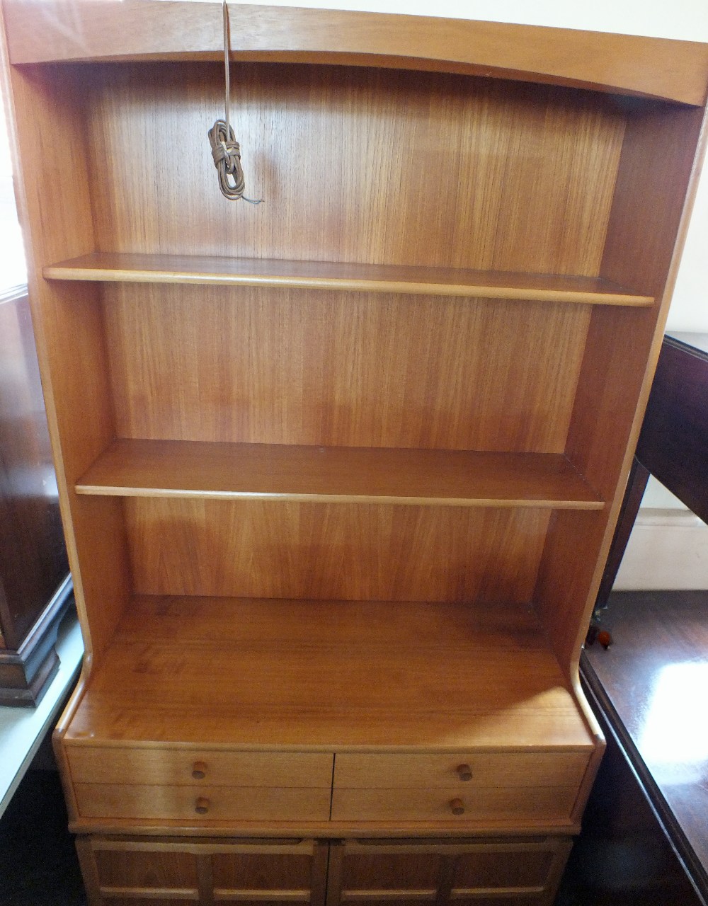 A modern shelf back dresser