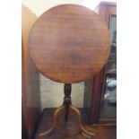 A Georgian circular Oak tripod table