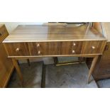 A Vesper Furniture veneered two drawer,