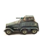 A West German Arnold tin plate armoured car