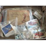 Various trade and cigarette cards