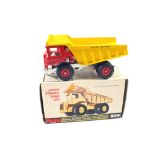 A boxed Dinky 924 Aveling Barford Centaur dump truck