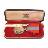 A QEII Imperial Service medal complete in box of issue