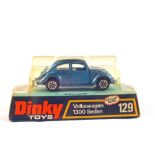 A boxed Dinky 129 VW1300,