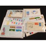 Various Commonwealth first day covers, Malaysia, Hong Kong, Singapore, New Zealand,