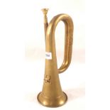 A Brass bugle