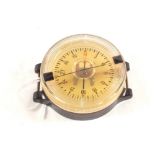 A WWII German Luftwaffe wrist compass marked AK 39 F123235-1 S/No.