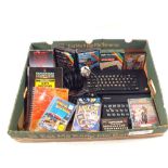 ZX Spectrum 48K, ZX Spectrum plus Sinclair joystick, power supply and TV cable,