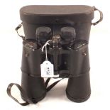 A pair of Carl Veitch 30x60 binoculars in case