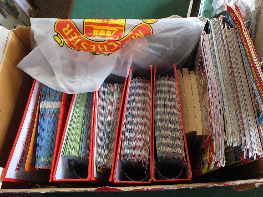 Various Football Magic books, Man United 2003 yearbooks,