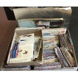 A box of photos and ephemera relating to L.Cpl T.Lightfoot of 7th Queens Own Hussars (R.E.M.E.