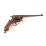 A 19th Century large bore obsolete cal Hungarian centre fire military revolver