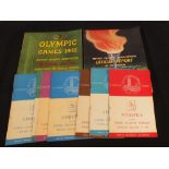 Olympic Games 1948 Athletics Programmes (8),