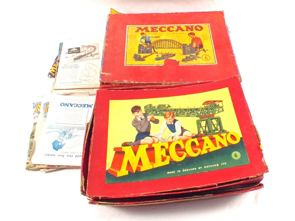 A large quantity of Meccano, boxes include 3A, 6A, 3, 6, 2, three motorised, - Image 4 of 9