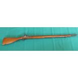 An unusual musket by V&R Blakemore Birmingham & London,