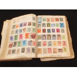 A Strand album of 19th and 20th Century world stamps including GB 2 pence blue imperf,
