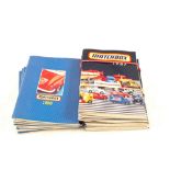 Various Matchbox 1987-1988 booklets