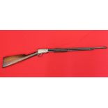 A Winchester model 1890 .22 RF pump action rifle, S/No.