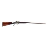 A Martini action rook rifle in obsolete calibre 297/230 with fine figured stock,