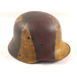 German WWI (PATTERN) cammo helmet (no lining)