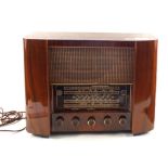 A Walnut cased Decca 6 mains radio