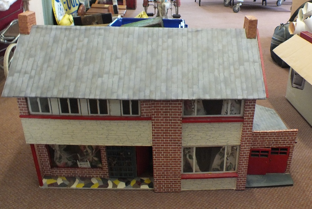 A dolls house and furniture, - Image 2 of 3