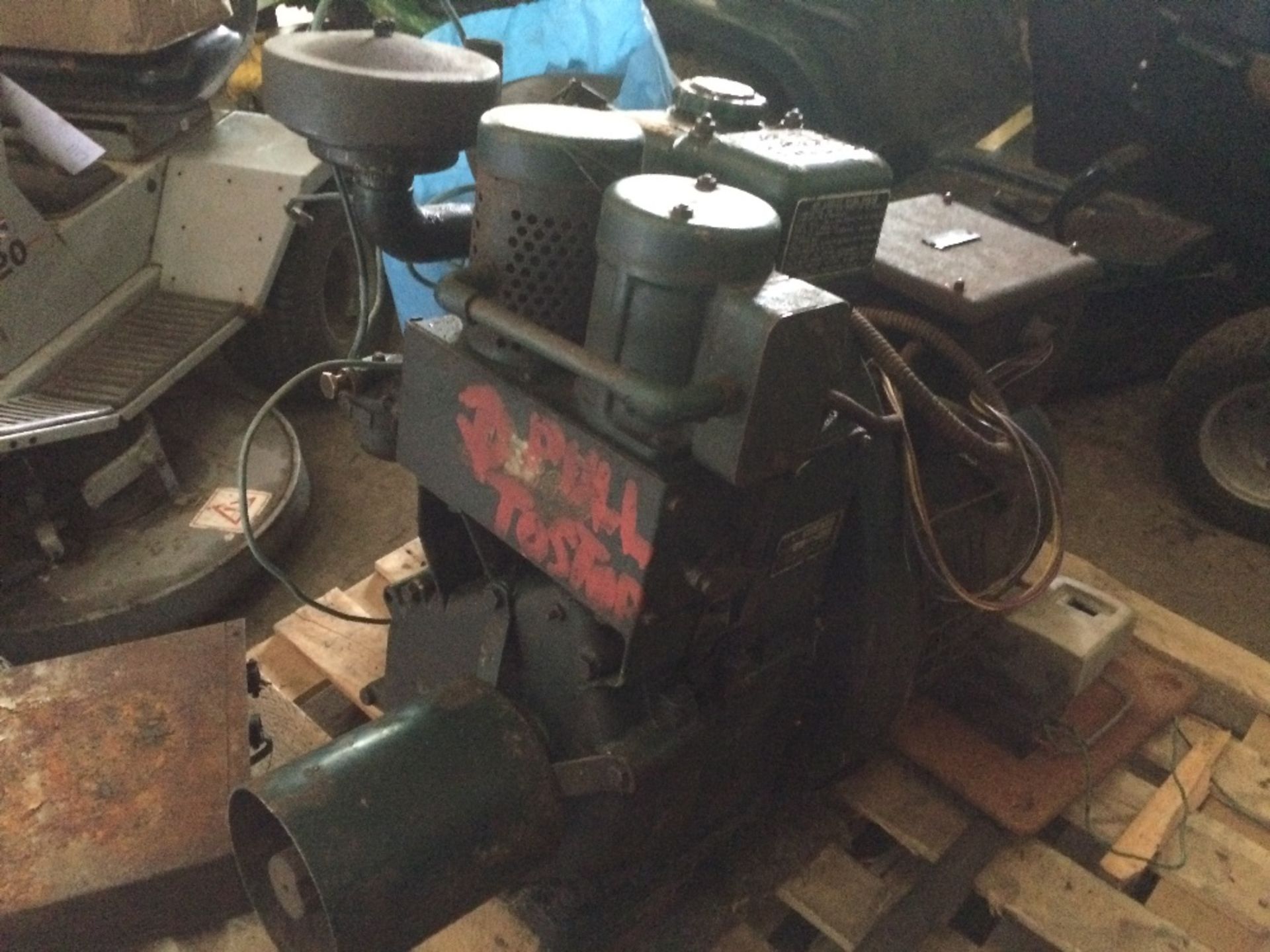 Lister Startomatic generator, air cooled, 3hp, 1500rpm, 1. - Image 8 of 8
