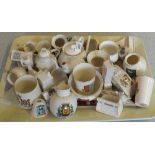 Various items of Goss and crested china