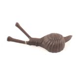 A cast iron snail bootpull