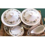 A Royal Doulton Larchmont dinner set