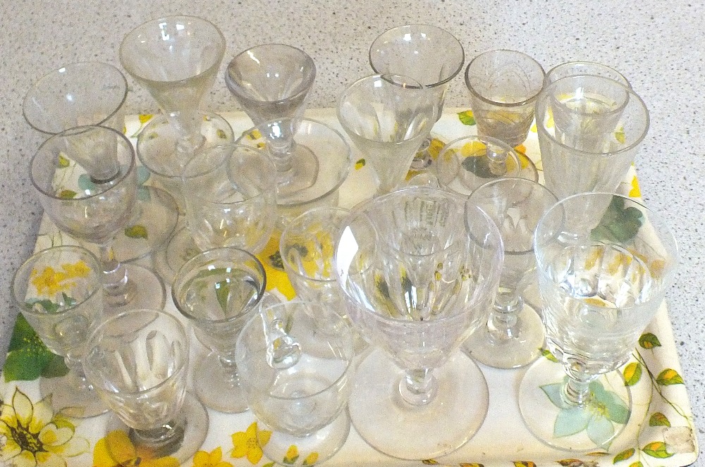 Various 19th Century slice cut glasses, - Image 2 of 2