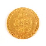 A George III guinea 1789, 5th head,