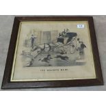 An American Currier & Ives print, the Deacons Mare, Pears Soap print and E.H.