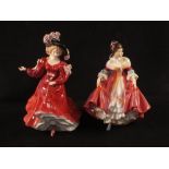 Boxed Royal Doulton figurines,