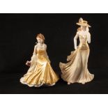 Boxed Royal Worcester figurines,