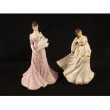 Boxed Royal Doulton figurines,