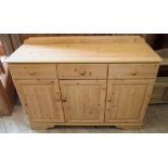 A modern Pine sideboard