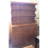 A Pine shelf back dresser