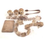 Various Silver and white metal items