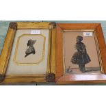 Two Victorian monochrome pictures,