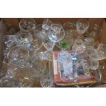 Various glassware and Royal memorabilia
