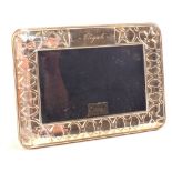 A Silver photo frame,