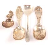 Three Silver spoons,