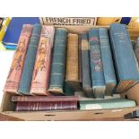 Various mainly 19th Century childrens bound periodicals, Boys and Girls Own annual, Chums,